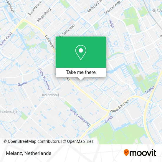 Melanz map