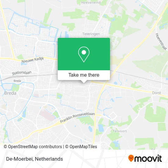 De-Moerbei Karte