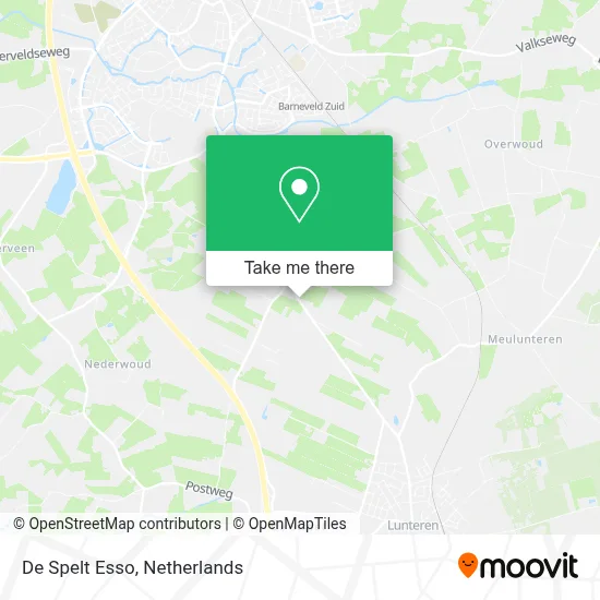 De Spelt Esso map