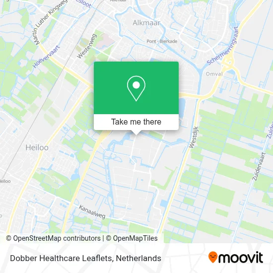 Dobber Healthcare Leaflets map