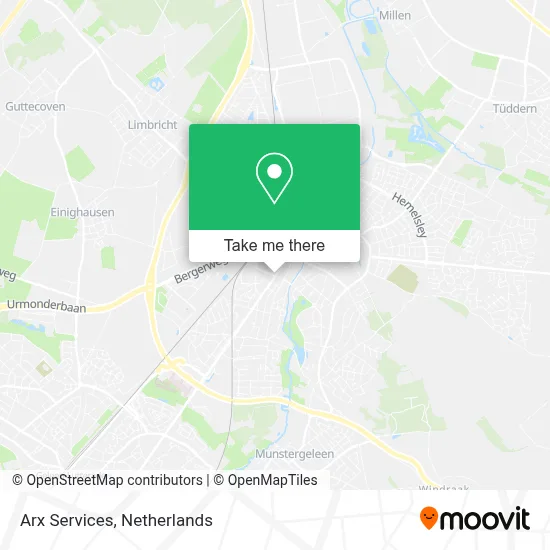 Arx Services map
