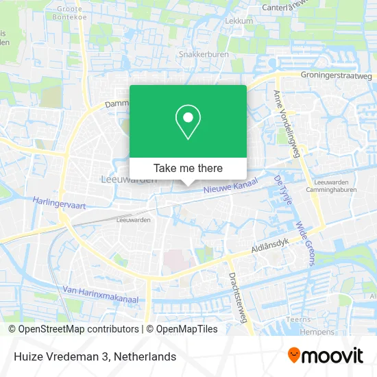 Huize Vredeman 3 map