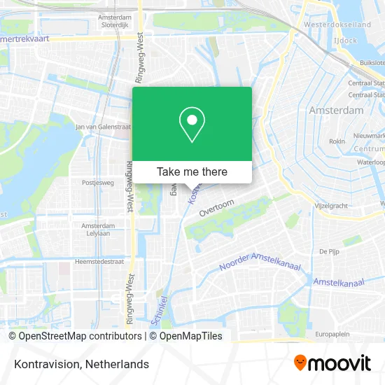 Kontravision map