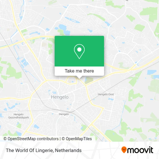 The World Of Lingerie map