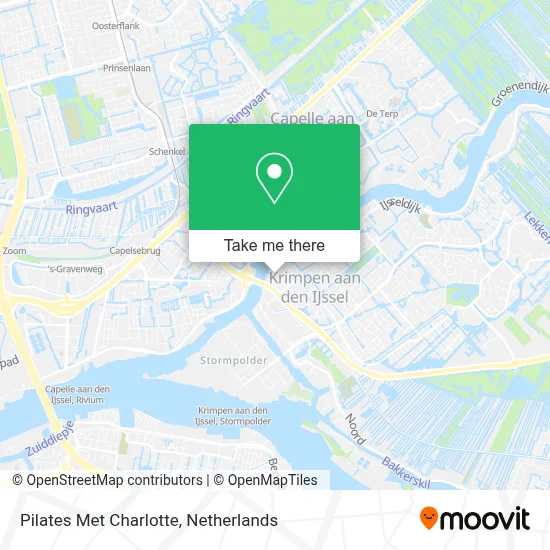 Pilates Met Charlotte map