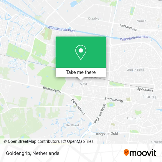 Goldengrip map