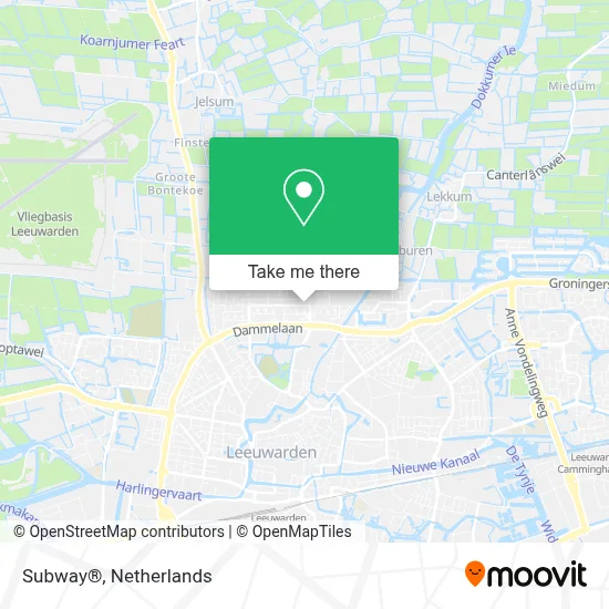 Subway® map