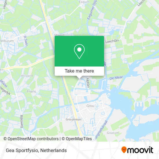 Gea Sportfysio map