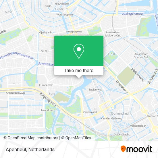 Apenheul map