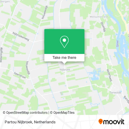 Partou Nijbroek map