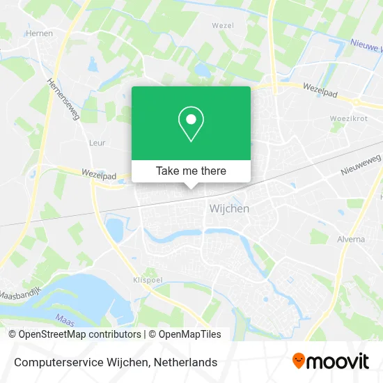 Computerservice Wijchen Karte