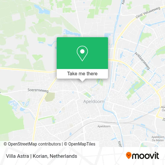Villa Astra | Korian map
