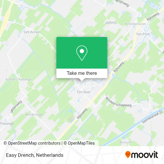 Easy Drench map