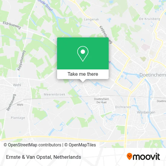 Ernste & Van Opstal map