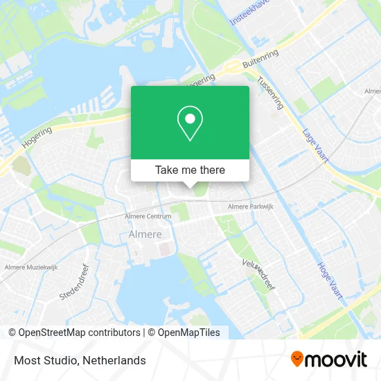 Studio Most map