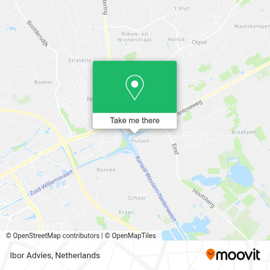 Ibor Advies map