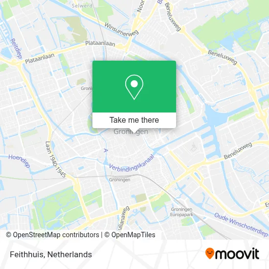 Feithhuis map