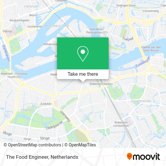 The Food Engineer map