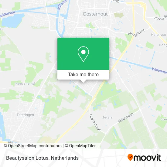Beautysalon Lotus map