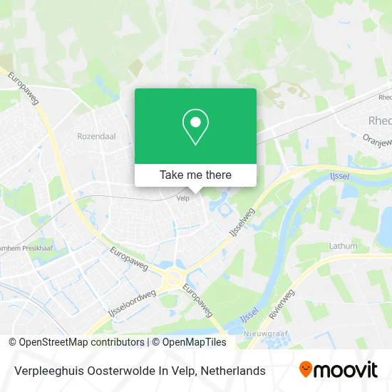 Verpleeghuis Oosterwolde In Velp map