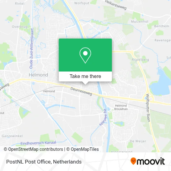 Postnl Postkantoor map