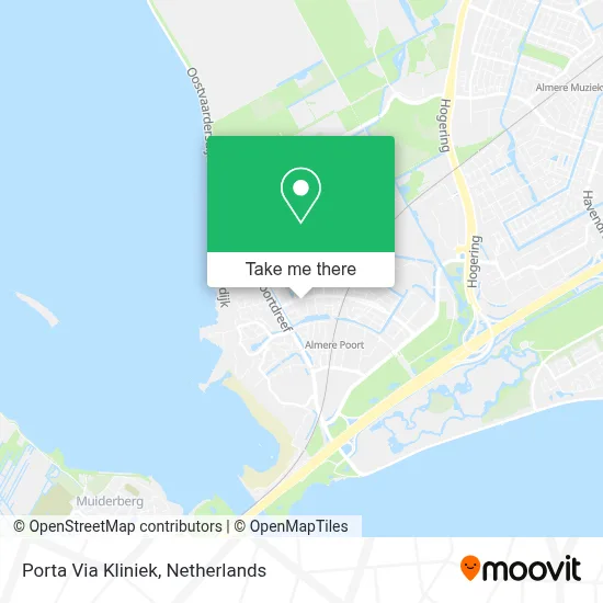 Porta Via Kliniek map