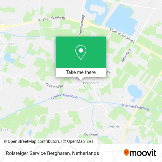 Rolsteiger Service Bergharen map