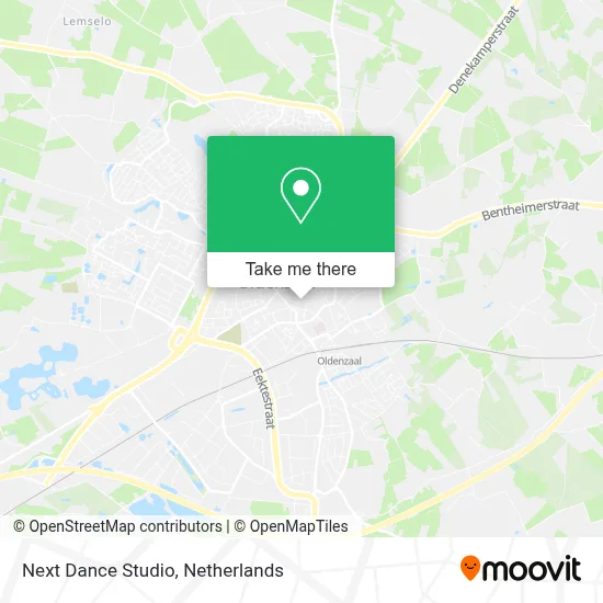 Next Dance Studio map