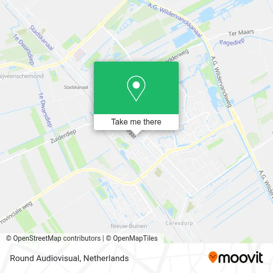 Round Audiovisual map