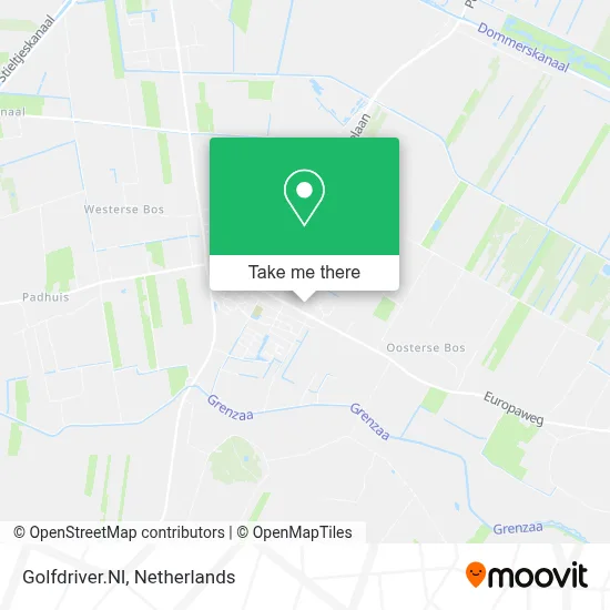 Golfdriver.Nl map