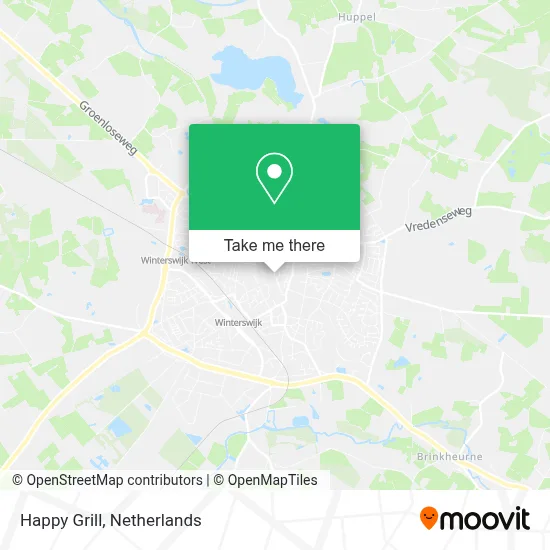 Happy Grill map