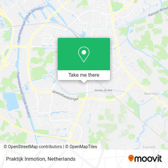 Praktijk Inmotion map