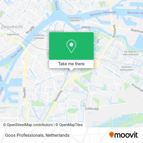 Goos Professionals map