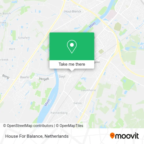 House For Balance map