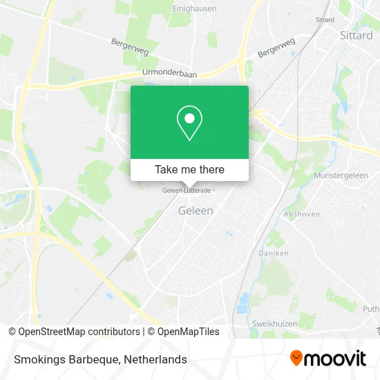 Smokings Barbeque map