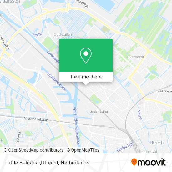 Little Bulgaria ,Utrecht map