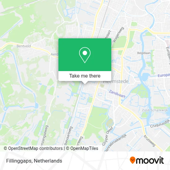 Fillinggaps map