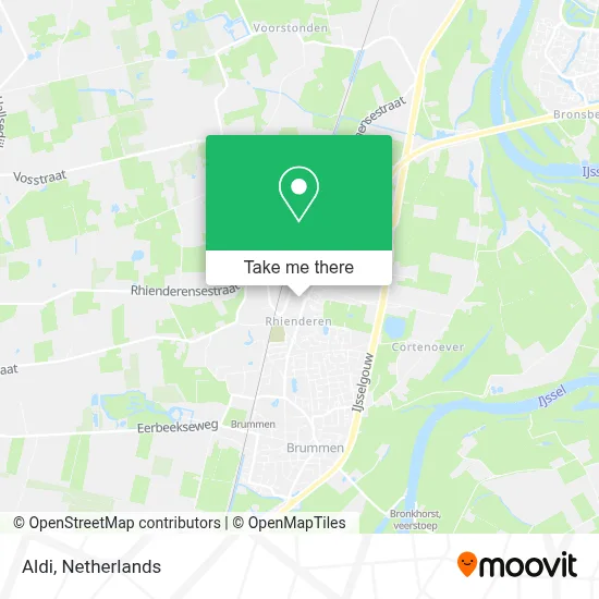 Aldi map