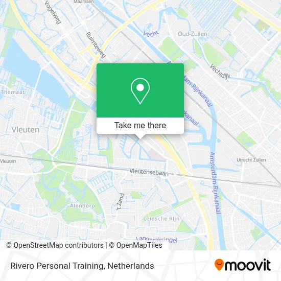 Rivero Personal Training map