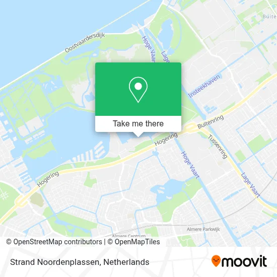 Strand Noordenplassen map