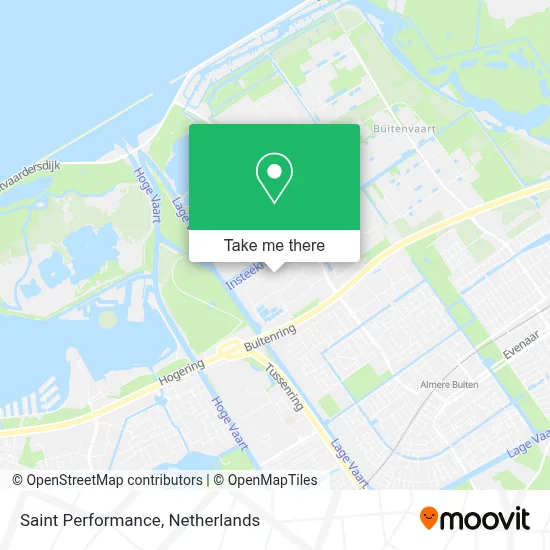 Saint Performance map