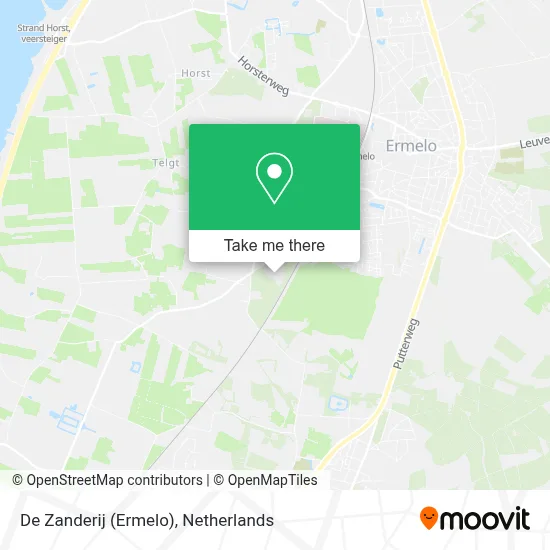 De Zanderij (Ermelo) map