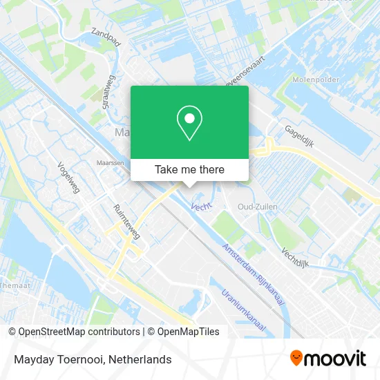 Mayday Toernooi map