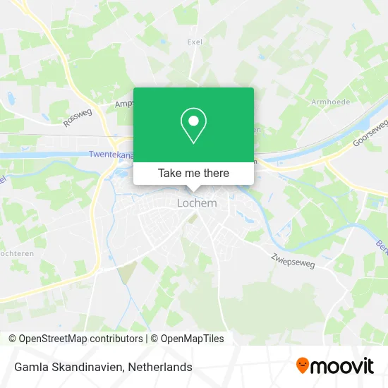 Gamla Skandinavien map
