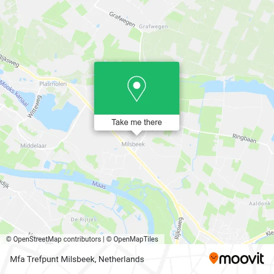 Mfa Trefpunt Milsbeek map
