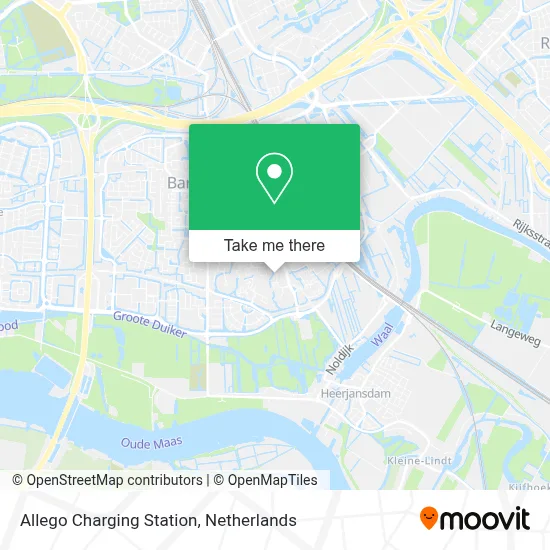 Allego Charging Station map