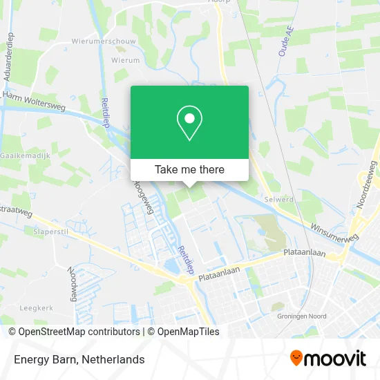 Energy Barn map