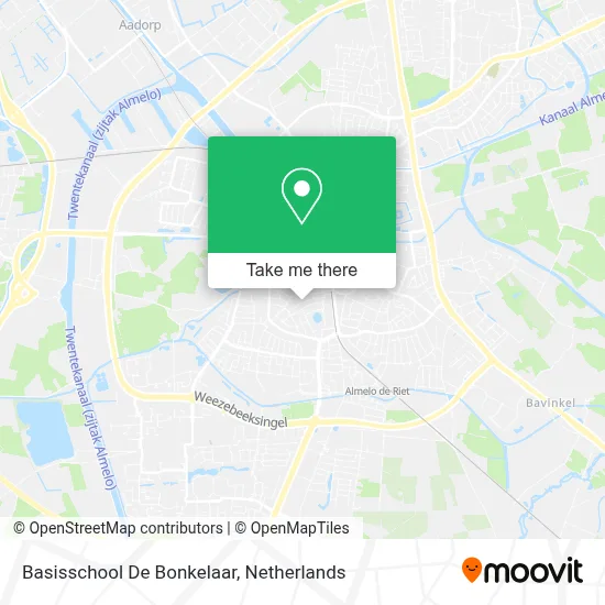Basisschool De Bonkelaar map