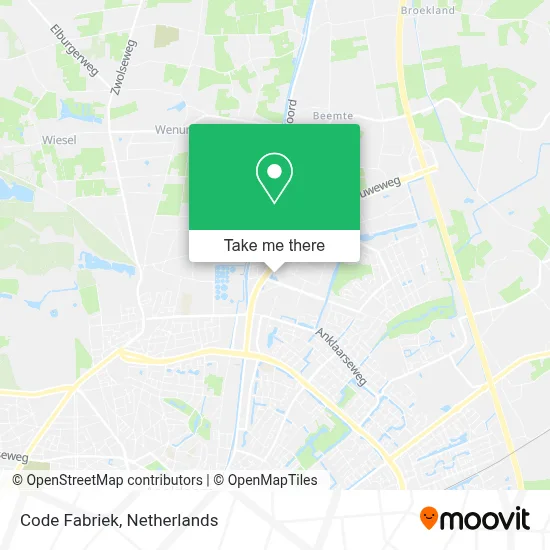 Code Fabriek Karte