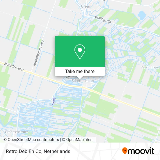 Retro Deb En Co map